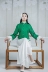 Ban đầu của Trung Quốc phong cách retro đứng cổ áo cặp ngọn áo len ngắn chiều dài áo khoác da lộn nữ Áo khoác ngắn