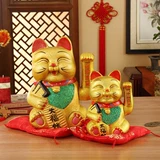 Бесплатная доставка Caicai, показывая ручные руки керамическая кошка 9.11,13 дюйма Специальная большая керамика кладбища прозрачная кошка