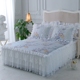 Mùa hè giường ren váy giường bìa băng lụa mảnh duy nhất 1.5 m1.8 m 2.0 giường đặt điều hòa không khí ghế máy có thể giặt Váy Petti