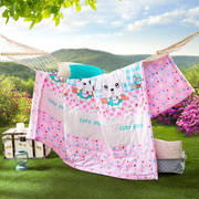 Bông mùa hè là có thể giặt bông mùa xuân và mùa hè mát mẻ giường đơn trẻ em sinh viên mỏng quilt lõi điều hòa không khí là