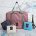 Túi du lịch có thể gập lại dung lượng lớn túi lưu trữ xách tay du lịch lên máy bay túi hành lý nữ ngắn không thấm nước xe đẩy túi túi du lịch nữ loại nhỏ Túi du lịch