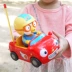 Pororo Lele điều khiển từ xa xe trẻ em đồ chơi điện thể thao xe hơi nhạc nhẹ điều khiển từ xa xe xe container đồ chơi Đồ chơi điều khiển từ xa