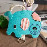 Флисовая ткань, мятный набор материалов, ключница, DIY, не требует вырезания