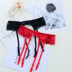 Sexy cám dỗ ren mỏng cô gái gợi cảm màu đen retro trong suốt cám dỗ garter clip garter kẹp giữ tất chân cho nữ Nịt Tất