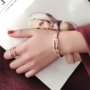 Châu Âu và Hoa Kỳ vòng tay hình học nữ phiên bản Hàn Quốc của thời trang vàng hồng để gửi cho bạn gái vòng tay nữ khí chất vòng tay quà tặng đơn giản vòng daniel wellington 
