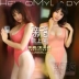 [Night line] phụ nữ trong suốt vớ cao ngã ba onesies mở bộ bikini sexy đồ lót sexy do lot nam Một mảnh