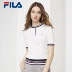 Lấy áo thun nữ Fila Fila mùa hè Áo cotton nữ ngắn tay áo len ngắn T nữ | F61W828122F - Áo phông thể thao