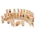 Trẻ em của khối xây dựng bằng gỗ 100 cái hai mặt tròn domino bé biết chữ giáo dục sớm khối xây dựng đồ chơi giáo dục đồ chơi thông minh cho bé 2 tuổi Khối xây dựng