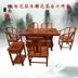 Miến điện gỗ hồng mộc gỗ gụ đồ nội thất cổ bàn trà và ghế kết hợp rắn bàn trà gỗ Kung Fu bàn trà bàn cà phê bảng Bàn