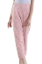 Quần pyjama nữ mùa thu quần cotton rộng kích thước lớn cotton tháng nhà quần đan phần dày mỏng mùa xuân và mùa đông mùa đông