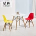 Eames trẻ em bàn ghế của trẻ em sáng tạo ghế phân bàn viết bàn đồ chơi trẻ em đồ nội thất phòng gỗ rắn bảng Phòng trẻ em / Bàn ghế