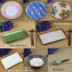 Xuất khẩu Nhật Bản sáng tạo vẽ tay bộ đồ ăn Phương Tây tấm vuông ice crack men snack tấm bánh gốm sứ tấm Đồ ăn tối