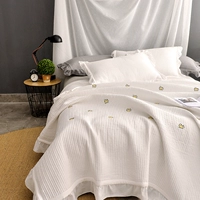 Hàn Quốc đa chức năng chăn bông trải giường ba mảnh duy nhất có thể giặt điều hòa không khí quilted quilt dày tấm mùa hè mát mẻ - Trải giường ga giường 1m8 x 2m