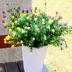 Mô phỏng nước hoa hồng nụ hoa nhựa nụ hoa bạch đàn cỏ trang trí nhà trưng bày nhà hàng phân vùng cỏ - Hoa nhân tạo / Cây / Trái cây Hoa nhân tạo / Cây / Trái cây