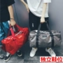 Túi du lịch nữ xách tay Hàn Quốc túi hành lý ngắn khoảng cách thủy triều nam túi du lịch dung lượng lớn nhẹ không thấm nước phòng tập thể dục túi đựng quần áo du lịch nữ