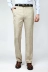 Trung niên quần âu nam mùa hè phần mỏng kích thước lớn quần nam lỏng thẳng kinh doanh miễn phí ủi linen phù hợp với quần quần quần âu nam trung niên Suit phù hợp