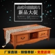 Gỗ rắn bàn cà phê đơn giản hiện đại Trung Quốc phòng khách gỗ rắn lớp óc chó vuông căn hộ nhỏ với ngăn kéo lưu trữ Bàn trà