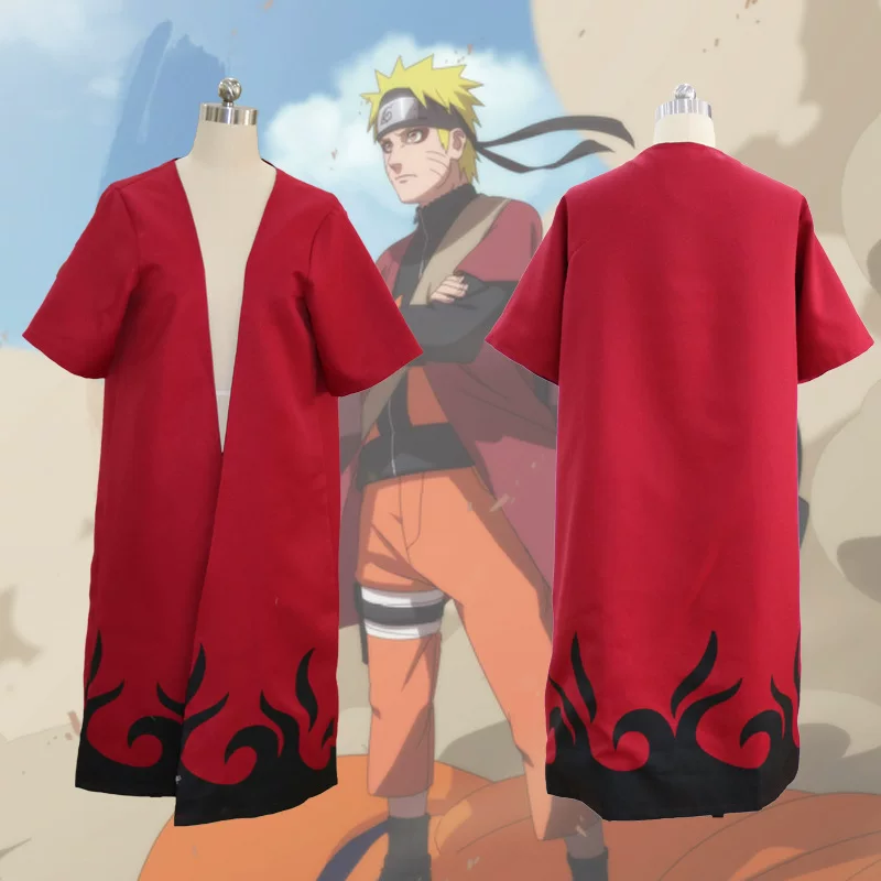 [Наруто Shippuden cosplay плащ 4-го и 6-го Хокаге плащ]