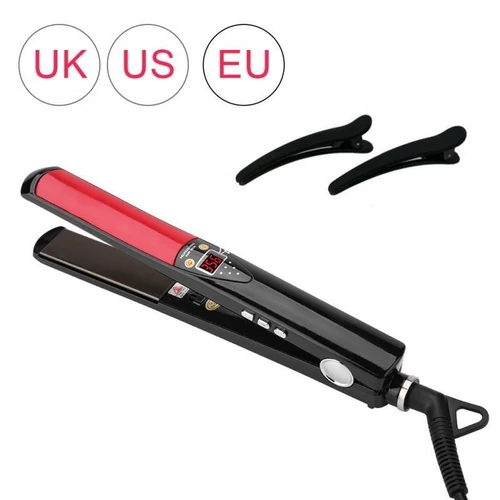 Профессиональный паровой выпрямитель для волос с титановым утюгом Vap