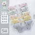 5 gói khăn bông thấm nước cho bé bib bib sơ sinh cung cấp cho trẻ ăn túi 30 độ - Cup / Table ware / mài / Phụ kiện