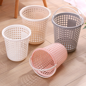 塑料镂空垃圾筒图片