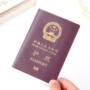 Chà chống thấm nước trong suốt Hộ chiếu Túi đựng Hộ chiếu Hộ chiếu Hộ chiếu Du lịch Đa chức năng ví đựng thẻ nhiều ngăn