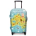 Cá tính hộp bìa trường hợp hành lý bìa du lịch đàn hồi trường hợp túi du lịch chống bẩn mật khẩu trường hợp xe đẩy bụi che vali kéo sakos Vali du lịch