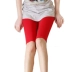 Mùa hè đặc biệt cộng với phân bón XL xà cạp modal của phụ nữ năm quần phần mỏng chất béo mm200 kg cao eo 5 quần quần lót đùi Quần tây thường