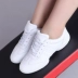 Giày khiêu vũ thể thao thể dục nhịp điệu giày nữ mềm dưới cổ vũ giày trắng thể dục dụng cụ giày đào tạo người lớn giày giày khiêu vũ vuông